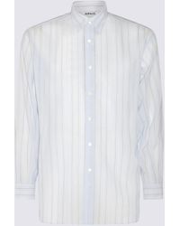 AURALEE - Light Cotton Shirt - Lyst