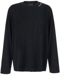 Emporio Armani - Long Sleeve T-Shirt Modal T-Shirts - Lyst