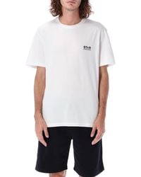 Golden Goose - Big Star Back Regular S/S T-Shirt - Lyst