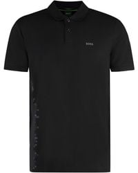 BOSS - Short Sleeve Cotton Pique Polo Shirt - Lyst
