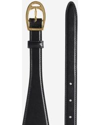 Gucci - Wide Belt With Oversized Clasp Calf Skin - Lyst