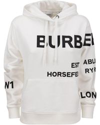 Burberry Horseferry Hoodie for Women - Up to 33% off at Lyst.com