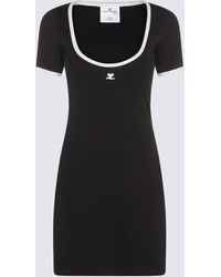 Courreges - Cotton Mini Dress - Lyst