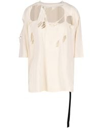 Rick Owens - Tommy T" Destroyed T-Shirt - Lyst