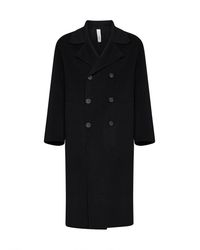 Hevò - Double Wool Erchie Double-Breasted Coat - Lyst