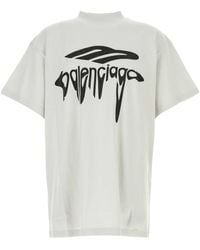 Balenciaga - T-Shirt With Vintage Effect - Lyst