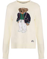Polo Ralph Lauren - Cotton Crew-Neck Sweater - Lyst