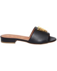 Via Roma 15 - Leather Slippers - Lyst