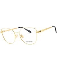 Ferragamo - Eyeglasses Butterfly Full Rim, Frame And Clear Demo Lens Lens Sf2240751 - Lyst