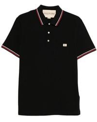 Valentino - Sweater With Chest Pocket Detail Cotton: 100. Polo Shirts - Lyst