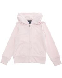 Polo Ralph Lauren - Sweatshirt With Fixed Hood And Zip Closure Cotton Hoods & Sweatshirts - Lyst