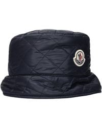 Moncler - Cotton Bucket Hat - Lyst