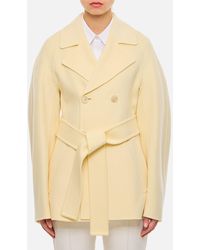 Sportmax - Umano Double Breasted Coat - Lyst