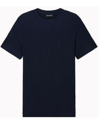Emporio Armani - Crewneck T-Shirt - Lyst