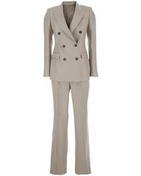 Tagliatore - Parigi Suit With Jacket And Linen Trousers For Suits - Lyst