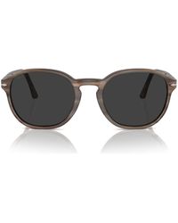Persol - Po3343S Striped Sunglasses - Lyst