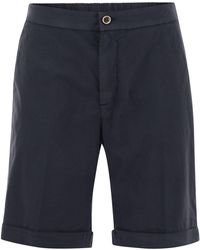 Peserico - Stretch Cotton Shorts - Lyst
