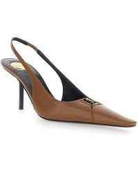 Saint Laurent - Pumps Babylone Leather Lamb - Lyst
