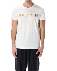 Balmain - Foil T-shirt - Lyst