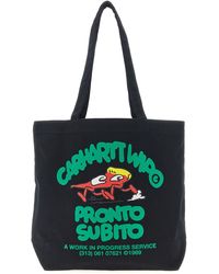Carhartt - Canvas Graphic Tote Shopping Bag - Lyst