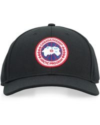 Canada Goose - Arctic Disc Logo Baseball Cap Polyester Hat - Lyst