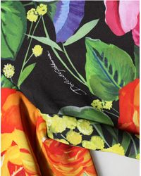 Dolce & Gabbana - Floral Stretch Jersey Leggings Pants Elastane Nylon Polyester - Lyst