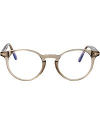Tom Ford - Round Optical Ft5557 B 045 - Lyst