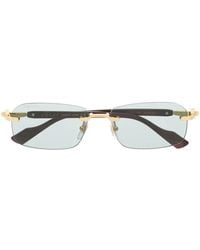 Gucci - Gg1221S Rectangle-Frame Sunglasses - Lyst