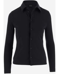 Balenciaga - Stretch Jersey Shirt - Lyst