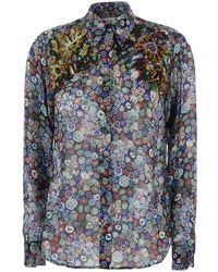 Dries Van Noten - Shirt Chowy Viscose Blouses - Lyst