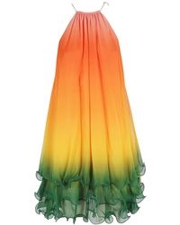 Casablancabrand - Gradient Cocktail Dress - Lyst