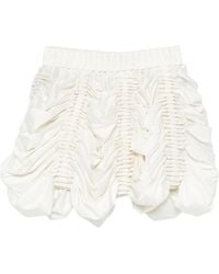 RAXXY - Draped Mini Skirt - Lyst