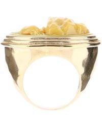 Bottega Veneta - Carved Bone Ring Jewelry - Lyst