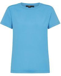 Seventy - Light Jersey And Silk T-Shirt - Lyst