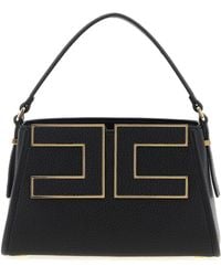 Elisabetta Franchi - Small Logo Shoulder Bag - Lyst