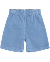 Gucci - Corduroy Velvet Shorts For Boy Cotton Bermuda - Lyst