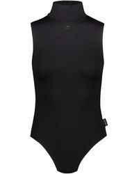 Courreges - Mockneck Techno Jersey Body Clothing - Lyst