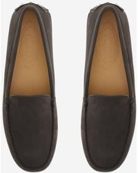 Tod's - Moccasins Suede Calfskin Shoe - Lyst