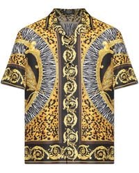 Versace - Short Sleeve Shirts - Lyst