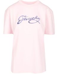Givenchy - Pastel Cotton T-Shirt - Lyst