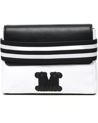 【送料&関税込】Max Mara Canvas Clutch Bag opice Women's canvas clutch bag 2516511069600 Black | Caposerio.com