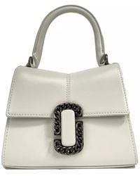 Marc Jacobs - The St Mini Top Handle Satchel Crossbody Bag Leather - Lyst