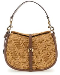 Etro - 'Pony' Medium Shoulder Bag With Adjustable And Removable Shoulder Strap And Leather Details - Lyst
