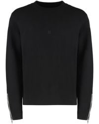 Givenchy - Crew-Neck Wool Sweater Sweatshirts - Lyst