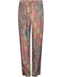 Mes Demoiselles - Printed Cropped Trousers - Lyst