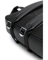 Emporio Armani - Regenerated-leather Backpack With Eagle Pate - Lyst