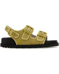 Birkenstock - 1774 Raffia Eternal Sunshine Milano Sandals - Lyst