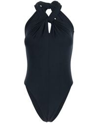 FEDERICA TOSI - One-Piece Swimsuit One Piece With Shaped Details Polyamide Elastane Beachwear - Lyst