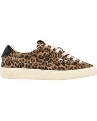 Autry - Windscape Low Suede Leoprint Leop Shoe - Lyst