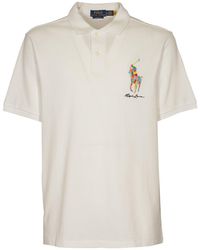 Ralph Lauren - Signature Logo Embroidered Polo Shirt - Lyst